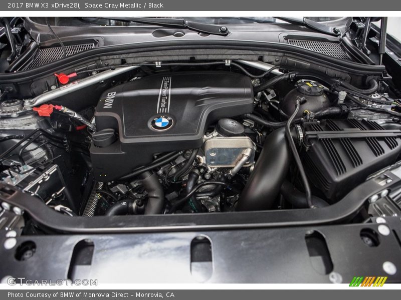  2017 X3 xDrive28i Engine - 2.0 Liter TwinPower Turbocharged DI DOHC 16-Valve VVT 4 Cylinder