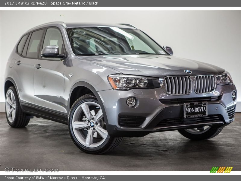 Front 3/4 View of 2017 X3 xDrive28i