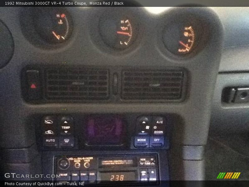 Monza Red / Black 1992 Mitsubishi 3000GT VR-4 Turbo Coupe