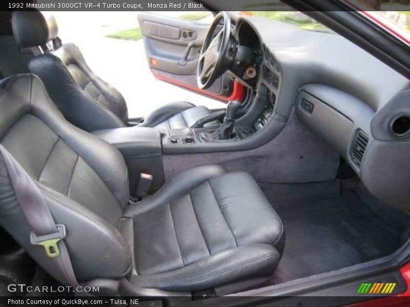 Monza Red / Black 1992 Mitsubishi 3000GT VR-4 Turbo Coupe
