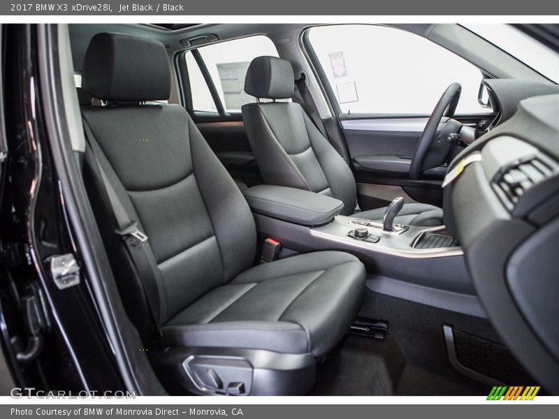 Jet Black / Black 2017 BMW X3 xDrive28i