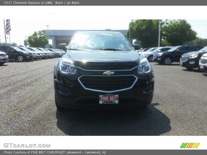 Black / Jet Black 2017 Chevrolet Equinox LS AWD