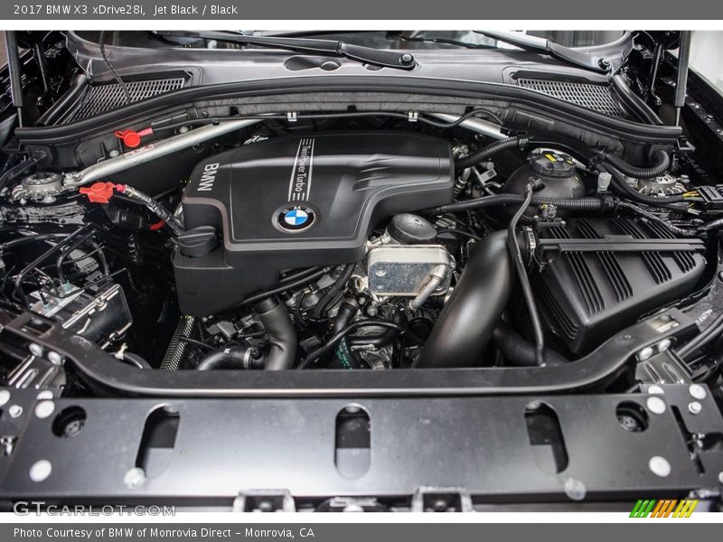 Jet Black / Black 2017 BMW X3 xDrive28i