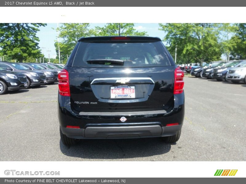 Black / Jet Black 2017 Chevrolet Equinox LS AWD