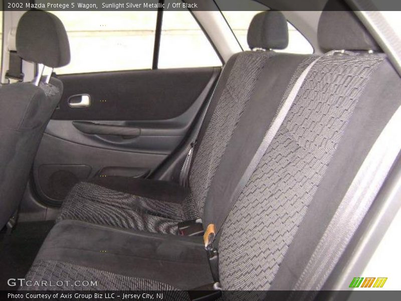 Sunlight Silver Metallic / Off Black 2002 Mazda Protege 5 Wagon