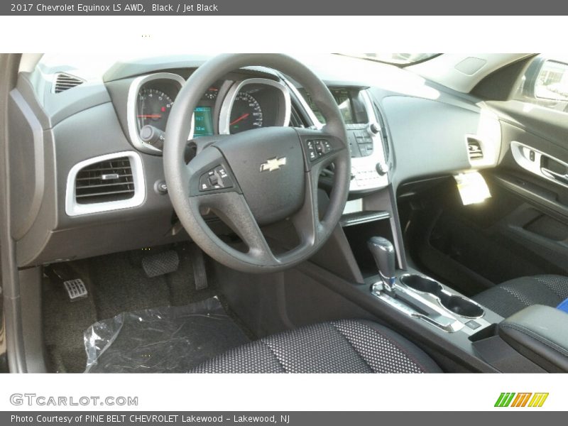 Black / Jet Black 2017 Chevrolet Equinox LS AWD