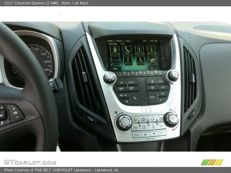 Black / Jet Black 2017 Chevrolet Equinox LS AWD