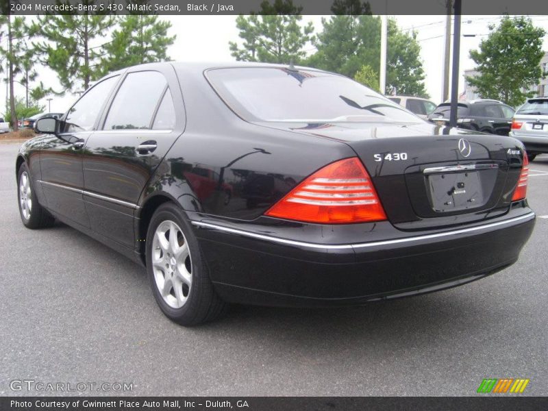 Black / Java 2004 Mercedes-Benz S 430 4Matic Sedan