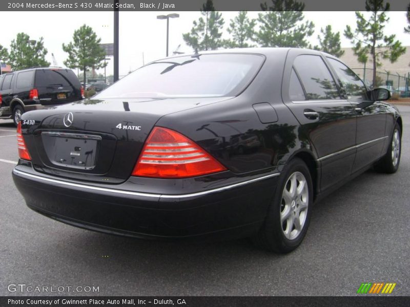 Black / Java 2004 Mercedes-Benz S 430 4Matic Sedan