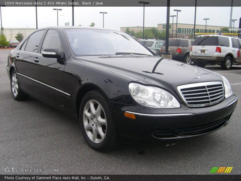 Black / Java 2004 Mercedes-Benz S 430 4Matic Sedan