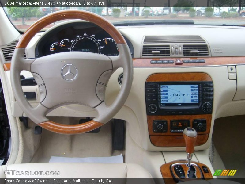 Black / Java 2004 Mercedes-Benz S 430 4Matic Sedan