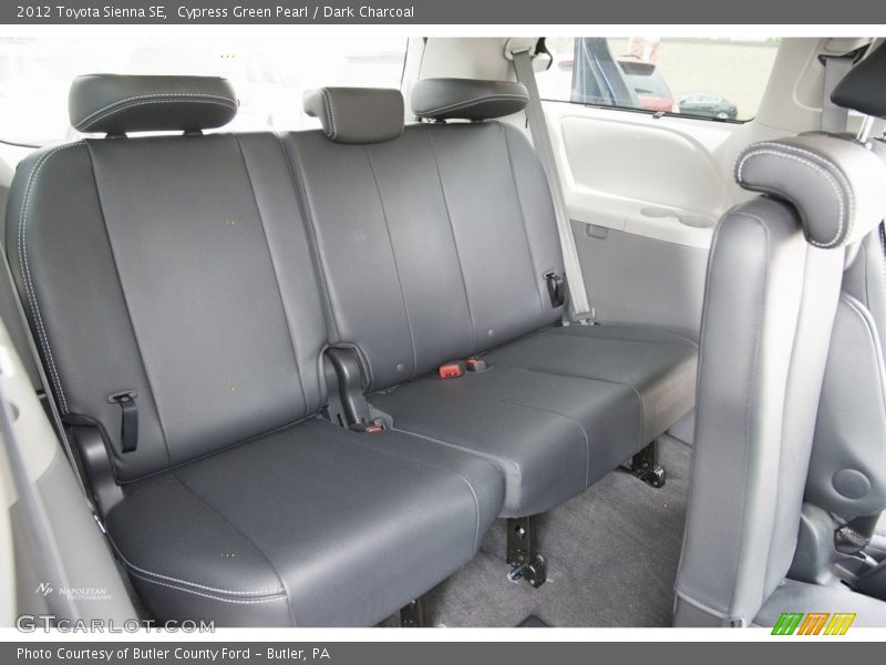 Cypress Green Pearl / Dark Charcoal 2012 Toyota Sienna SE