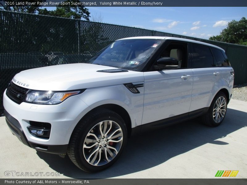 Yulong White Metallic / Ebony/Ivory 2016 Land Rover Range Rover Sport Supercharged