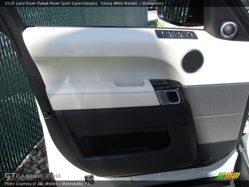 Yulong White Metallic / Ebony/Ivory 2016 Land Rover Range Rover Sport Supercharged