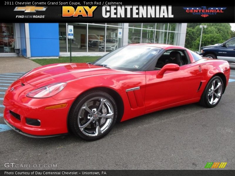 Torch Red / Cashmere 2011 Chevrolet Corvette Grand Sport Coupe