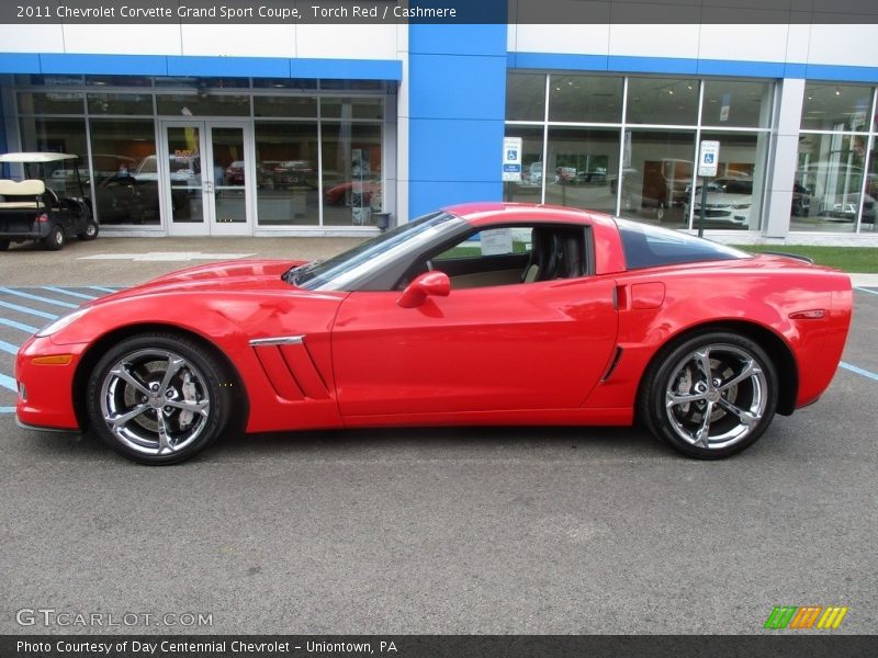 Torch Red / Cashmere 2011 Chevrolet Corvette Grand Sport Coupe