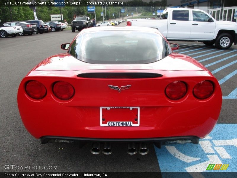 Torch Red / Cashmere 2011 Chevrolet Corvette Grand Sport Coupe