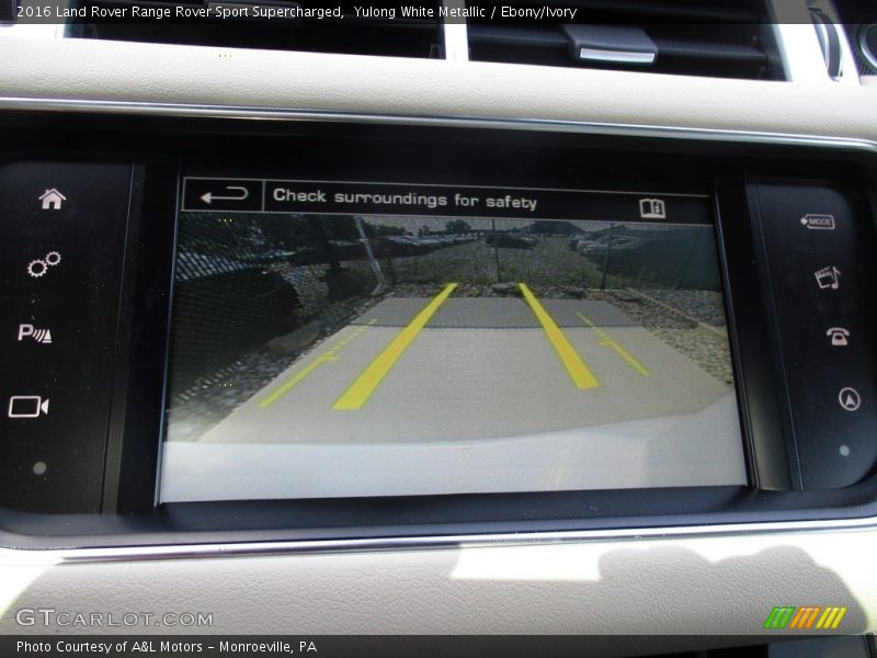 Yulong White Metallic / Ebony/Ivory 2016 Land Rover Range Rover Sport Supercharged