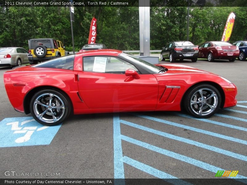 Torch Red / Cashmere 2011 Chevrolet Corvette Grand Sport Coupe