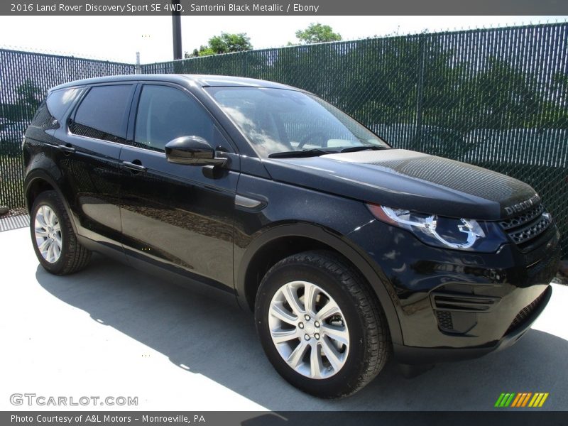 Santorini Black Metallic / Ebony 2016 Land Rover Discovery Sport SE 4WD