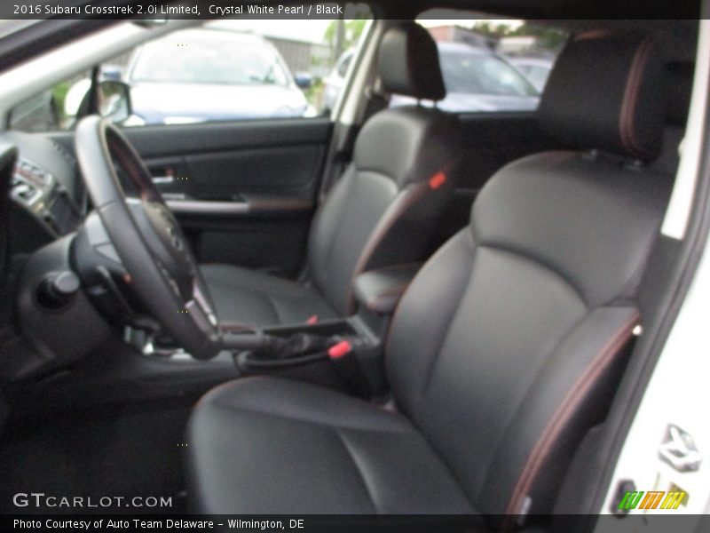 Crystal White Pearl / Black 2016 Subaru Crosstrek 2.0i Limited