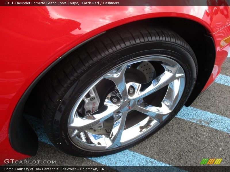 Torch Red / Cashmere 2011 Chevrolet Corvette Grand Sport Coupe