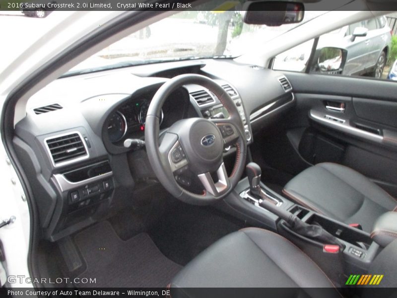 Crystal White Pearl / Black 2016 Subaru Crosstrek 2.0i Limited