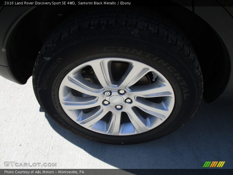 Santorini Black Metallic / Ebony 2016 Land Rover Discovery Sport SE 4WD