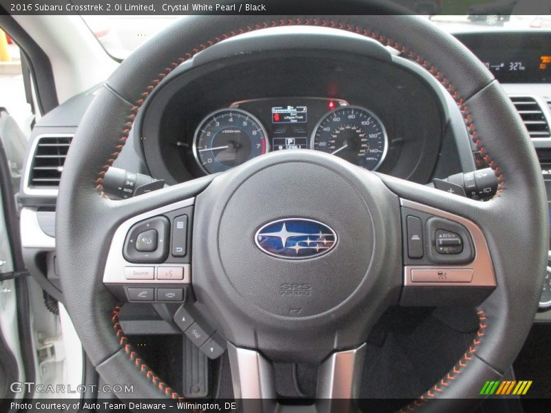 Crystal White Pearl / Black 2016 Subaru Crosstrek 2.0i Limited