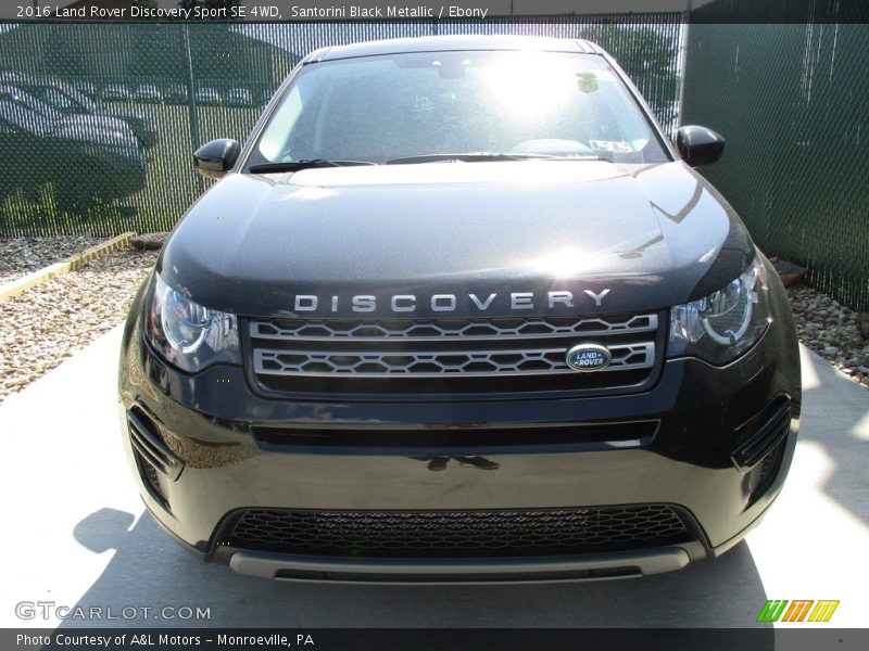 Santorini Black Metallic / Ebony 2016 Land Rover Discovery Sport SE 4WD