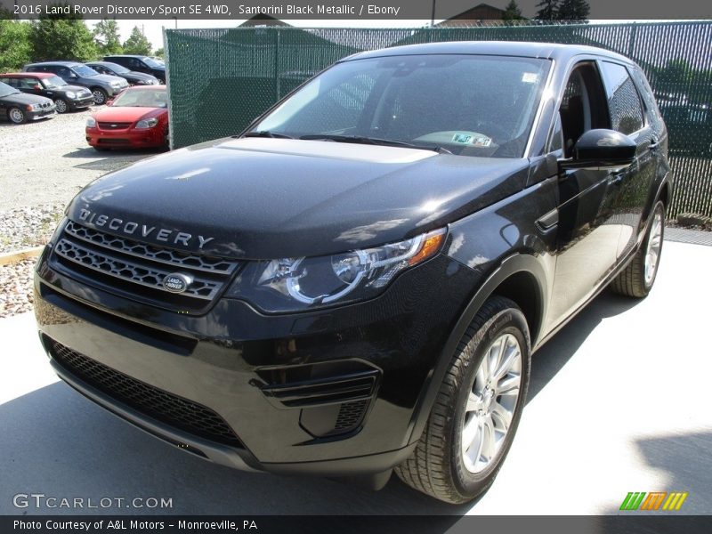 Santorini Black Metallic / Ebony 2016 Land Rover Discovery Sport SE 4WD