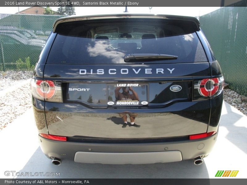 Santorini Black Metallic / Ebony 2016 Land Rover Discovery Sport SE 4WD