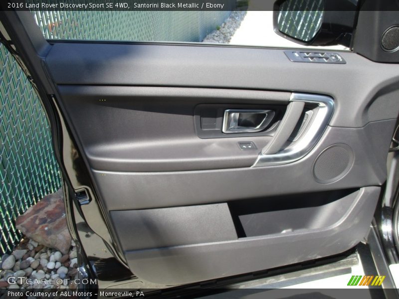 Santorini Black Metallic / Ebony 2016 Land Rover Discovery Sport SE 4WD