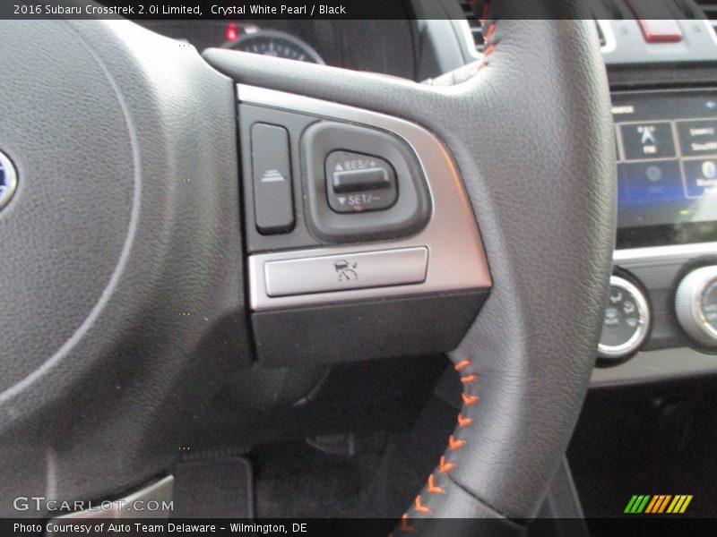 Crystal White Pearl / Black 2016 Subaru Crosstrek 2.0i Limited