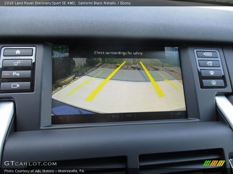 Santorini Black Metallic / Ebony 2016 Land Rover Discovery Sport SE 4WD