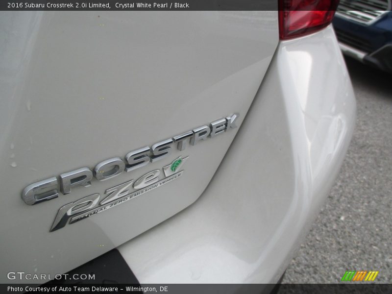 Crystal White Pearl / Black 2016 Subaru Crosstrek 2.0i Limited