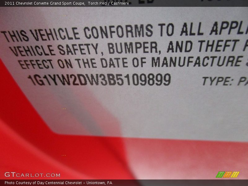 Torch Red / Cashmere 2011 Chevrolet Corvette Grand Sport Coupe