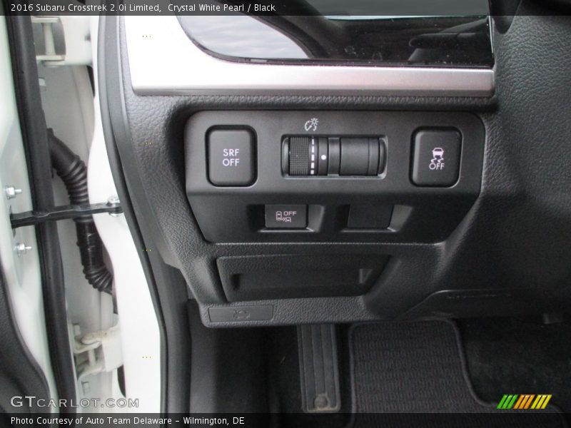 Crystal White Pearl / Black 2016 Subaru Crosstrek 2.0i Limited