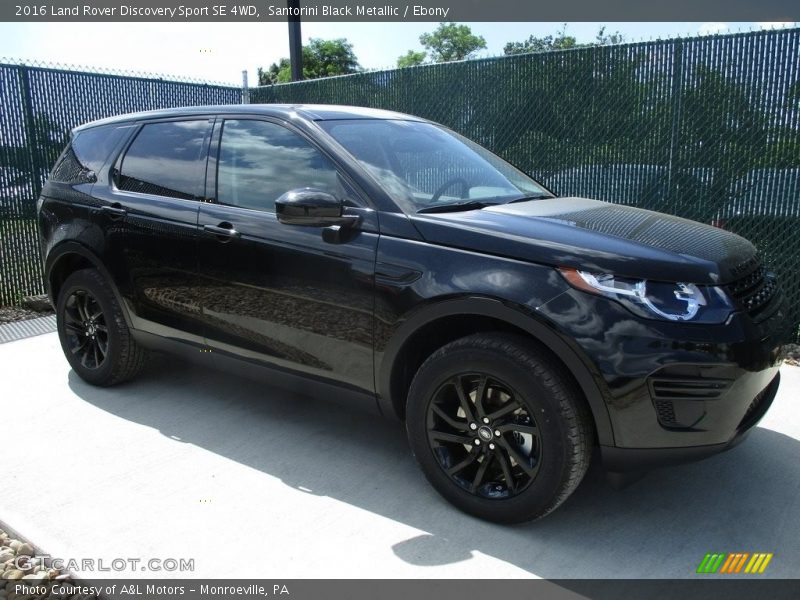 Santorini Black Metallic / Ebony 2016 Land Rover Discovery Sport SE 4WD