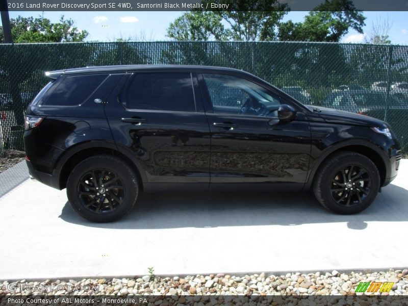 Santorini Black Metallic / Ebony 2016 Land Rover Discovery Sport SE 4WD