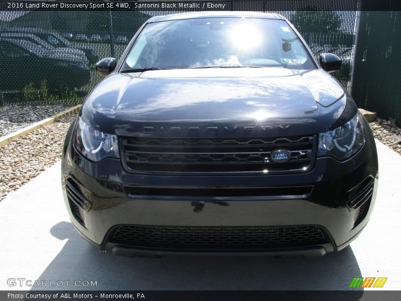 Santorini Black Metallic / Ebony 2016 Land Rover Discovery Sport SE 4WD