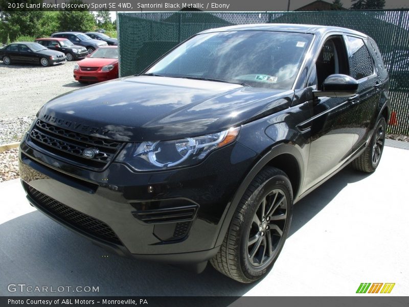 Santorini Black Metallic / Ebony 2016 Land Rover Discovery Sport SE 4WD