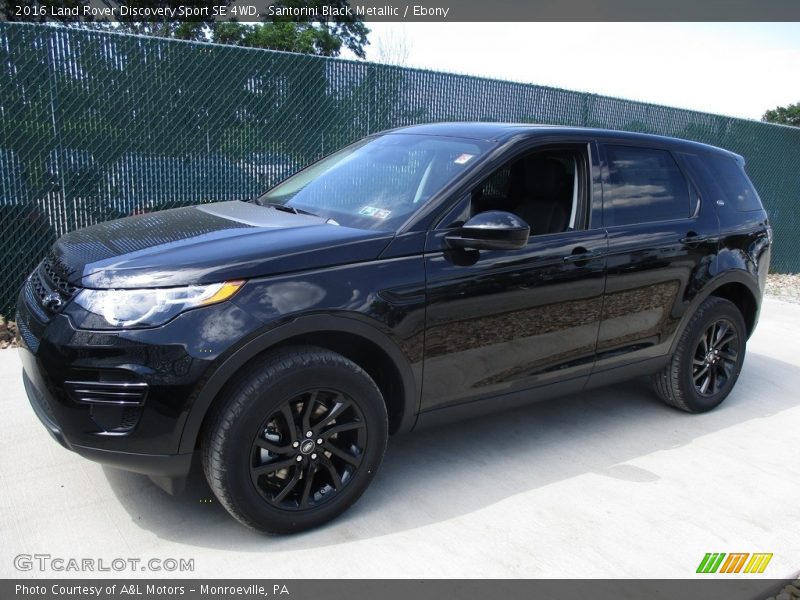 Santorini Black Metallic / Ebony 2016 Land Rover Discovery Sport SE 4WD
