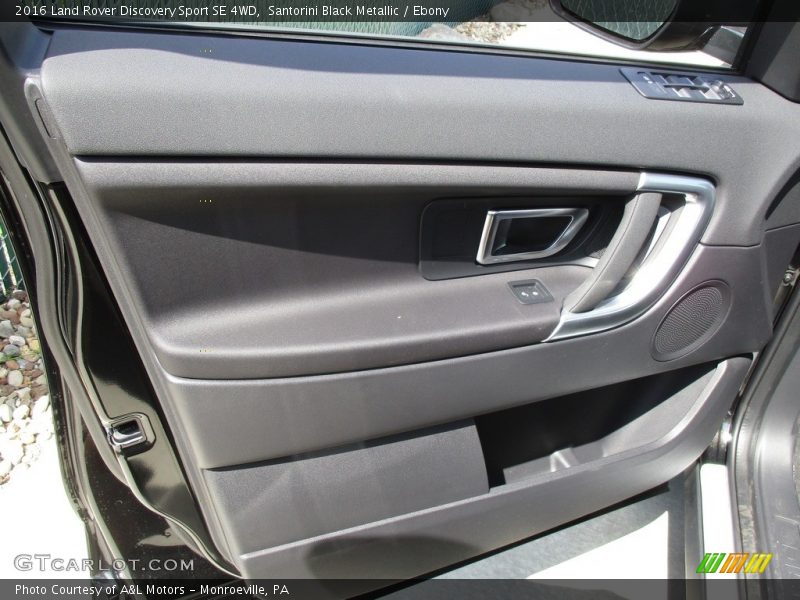 Santorini Black Metallic / Ebony 2016 Land Rover Discovery Sport SE 4WD