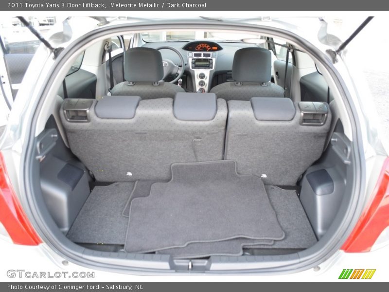 Meteorite Metallic / Dark Charcoal 2011 Toyota Yaris 3 Door Liftback