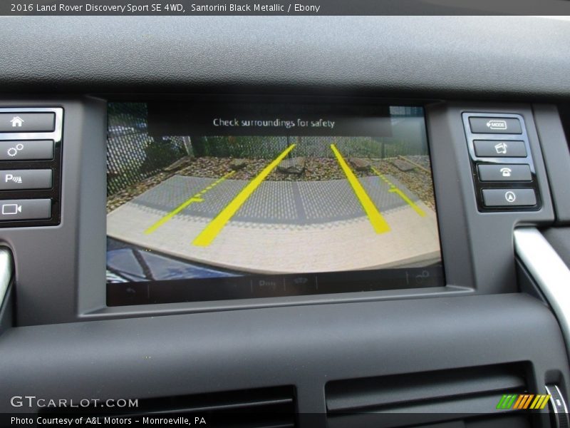 Santorini Black Metallic / Ebony 2016 Land Rover Discovery Sport SE 4WD