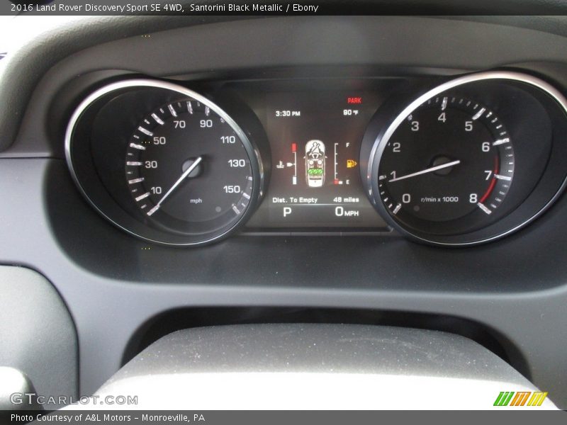 Santorini Black Metallic / Ebony 2016 Land Rover Discovery Sport SE 4WD