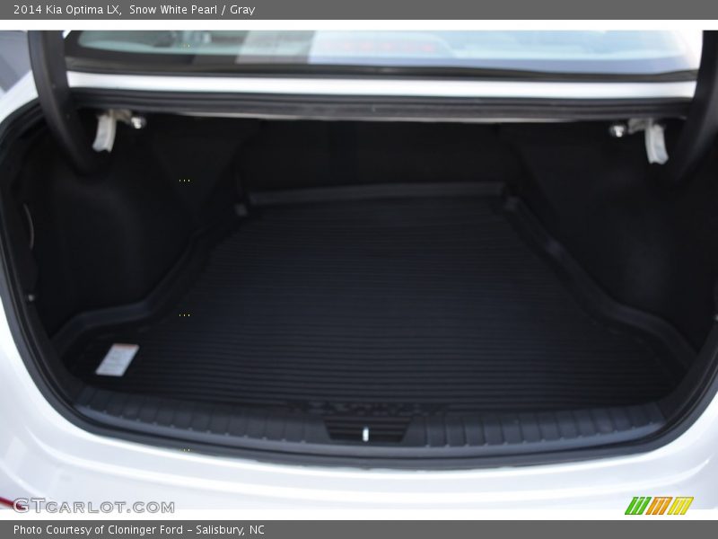 Snow White Pearl / Gray 2014 Kia Optima LX