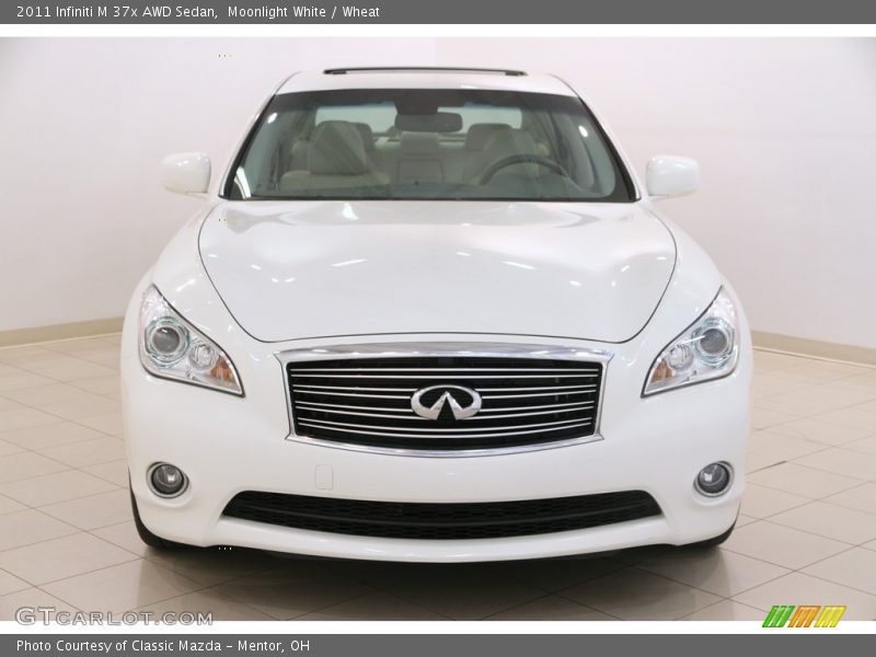 Moonlight White / Wheat 2011 Infiniti M 37x AWD Sedan