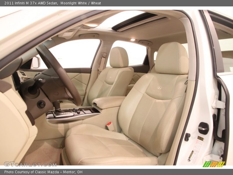 Moonlight White / Wheat 2011 Infiniti M 37x AWD Sedan